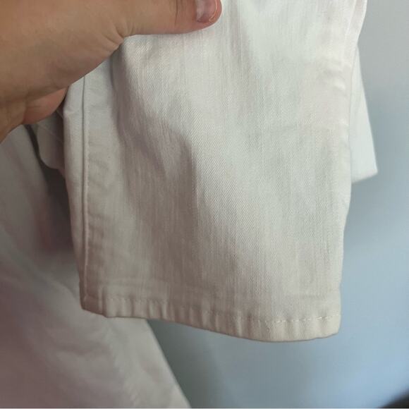 Soft Surroundings Pull On Straight Leg Pants Women's Size Small / 6 - 8 in White - Picture 4 of 7